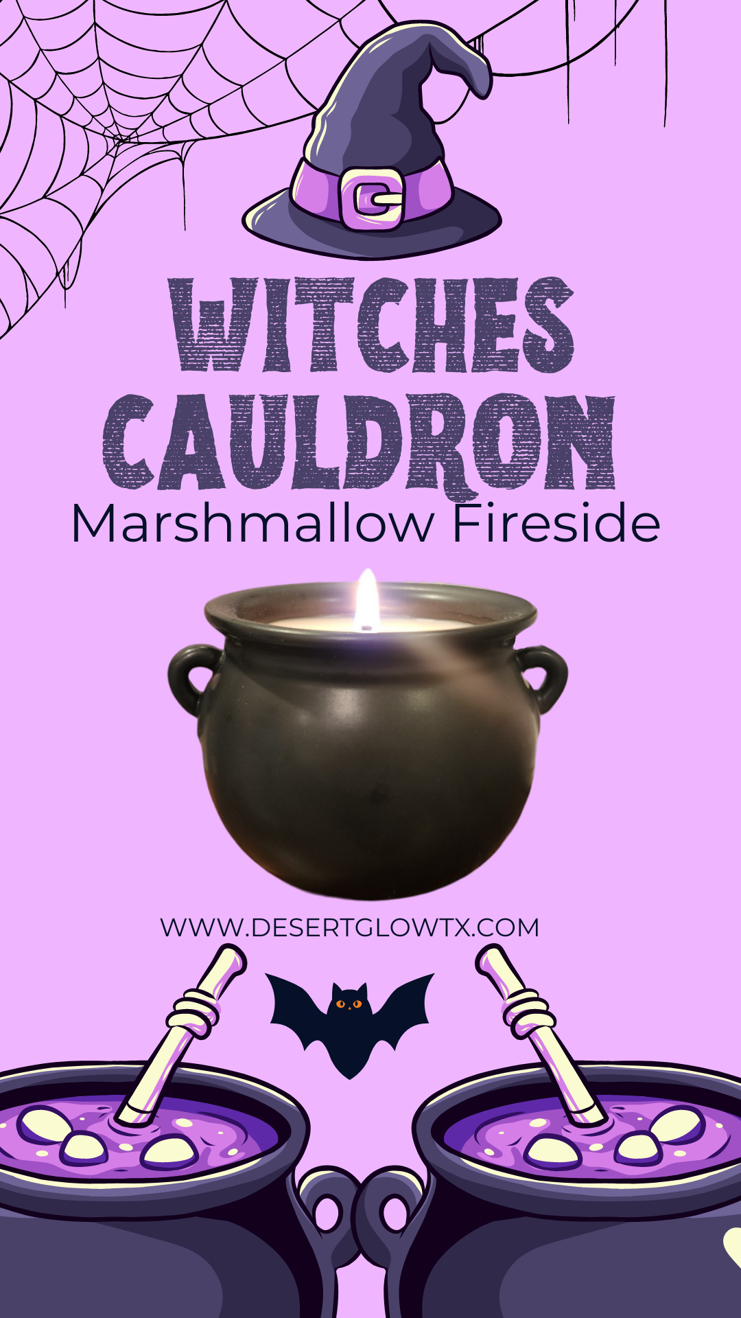 Witch Cauldron candle